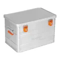 Produktbild: ALUBOX® B70 Liter silber Alukiste Transportkiste Werkzeugkiste 59,5 x 39 x 38 cm