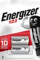 Produktbild: Energizer Batterie Lithium, CR123, 3V Photo, Retail Blister (2-Pack) E300783702