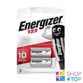 Produktbild: 2 Energizer Cr123 Lithium-Batterien 3V Dl123A 123A 2Bl Exp 2033 NEU
