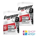Produktbild: 4 Energizer CR123 Lithium batteries 3V DL123A 123A 2BL Haltbar Bis 2033 Neu