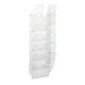 Produktbild: DURABLE FlexiPlus Prospektständer PS (Polystyrol) DIN A4 Transparent