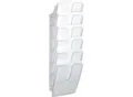 Produktbild: Durable Prospektspender Flexiplus 6, 6 Spender, A4, hoch, transparent