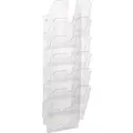 Produktbild: Durable 1700008401 Set Of Leaflet Dispensers Of (flexiplus 6, Hoch A4) 1 Set, Transparent