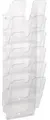 Produktbild: Durable FLEXIPLUS 6 A4 1700008401 Prospekthalter Transparent DIN A4 Anzahl der Fächer 6 1 St. (B x H x T) 247 x 1080 x 100 mm