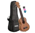 Produktbild: Cascha Ukulele Premium Mahagoni Set, Set, inkl. Tasche und 3 Plektren