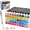 Produktbild: Decotime 50 Dual-Tip Aqua Marker Stapelbares Deko-Tablett