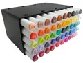 Produktbild: Aquamarker Marker Box 50x Graphic Sketch Aquamarker Pen Tintenmarker Twin Marker