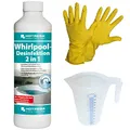 Produktbild: HOTREGA Whirlpool-Desinfektion 2in1 500ml | Whirlpool Reiniger | Kraftvoll gegen Kalk Bakterien Viren & Gerüche | inkl. Messbecher & Handschuhe