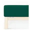 Produktbild: Schlafgut Spannbetttuch Casual aus Bio Baumwolle 90x190 - 100x200 cm | green-deep - grün
