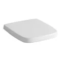 Produktbild: Geberit Renova Plan WC-Sitz, weiß Scharniere verch. mit Abs.