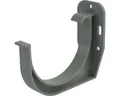 Produktbild: Marley Rinnenhalter Kunststoff halbrund Fenstergrau RAL 7040 NW 100 mm