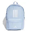 Produktbild: adidas Unisex Classic Three Stripes Backpack Back to School, Glow Blue/White, One Size