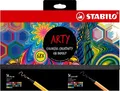 Produktbild: STABILO ARTY - 68 Stück - Fineliner und hochwertige Fasermarker