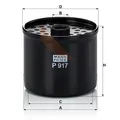 Produktbild: MANN FILTER Kraftstofffilter  | 565P917X