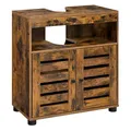 Produktbild: VASAGLE Waschbeckenunterschrank, 2 Lamellentüren, 60 x 30 x 63 cm