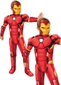 Produktbild: Iron Man Deluxe Marvel Superheld Offiziell Jungen Kostüm + Maske