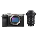Produktbild: Sony Alpha 7C II (ILCE-7CM2) + Sigma 24-70mm f/2,8 DG DN II Art  silber