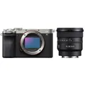 Produktbild: Sony Alpha 7C II (ILCE-7CM2) + SEL 16mm f/1.8 G  silber