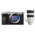 Produktbild: Sony Alpha 7C II (ILCE-7CM2) silber + SEL 50-150mm f/2,0 GM