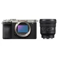 Produktbild: Sony Alpha 7C II (ILCE-7CM2) + 16-35mm f/4.0 G PZ  silber