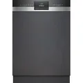 Produktbild: SN53ES22AE IQ300 , Spülmaschine edelstahl (gebürstet)/schwarz, 60 cm, Home Connect