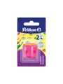 Produktbild: Pelikan Doppeldosenanspitzer Flower, 39mm bis 96mm, 40 x 48 x 40 mm, 1 Stück auf Blister