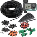 Produktbild: Royal Gardineer Bewässerung Garten: Digitaler Bewässerungscomputer mit 136-teiliges Sprinkler Set (Garden-Bewässerungscomputer, Automatische Gartenbewässerung, Bewässerungsschlauch)
