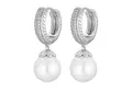 Produktbild: Heideman Paar Ohrstecker Jil poliert (Ohrringe, inkl. Geschenkverpackung), mit Perle