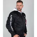 Produktbild: Alpha Industries Bomber Jacke MA-1 D-Tec SE schwarz / weiss S
