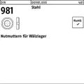 Produktbild: Din 981 Nutmuttern Für Wälzlager 14 H Km 3 M 17 X 1 S 10 Stk