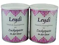 Produktbild: 2x 1000g Leydi Zuckerpaste in der Dose - Nachfüllset für Sugaring und Haarent...