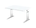 Produktbild: Otto Office Premium Schreibtisch Otto Office Line III, rechteckig, höhenverstellbar 68-86 cm, C-Fuß