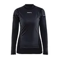 Produktbild: Craft Damen Active Extreme X Wind Ls W Oberteile, Schwarz/Granit, XL
