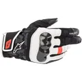 Produktbild: Alpinestars SMX Z Drystar Gr. 3XL Motorradhandschuhe Touchscreen weiß-rot