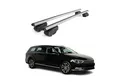 Produktbild: OMAC Dachträger Gepäckträger für VW Passat B8 Variant 2015-2019 ABE Alu Grau 2tlg (2-St), Wasserbeständig,Abnehmbar,Multifunktional,Leichtgewichtig