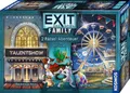 Produktbild: Kosmos 685379 EXIT® - Das Spiel Family, Zwei Rätselabenteuer Backstage Boys + Jahrmarkt im Dunkeln, Escape Room Spiel für die Familie, EXIT Game Familie und Kinder ab 8 Jahre