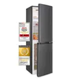Produktbild: Exquisit Kühl-Gefrierkombination KGC195-65-NF-330E inoxlook-az | No Frost