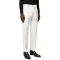 Produktbild: Tom Ford 5-Pocket-Jeans HerrenJeans Bemalte Straight Leg Karottenjeans Paint-Splash-Optik Signature-Details wie Lederpatch und Markenlabel weiß 33