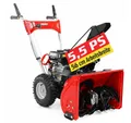 Produktbild: Hecht Benzin-Schneefräse zweistufig 5 Gänge 5,5 PS, 56,00 cm Arbeitsbreite, 11 m Wurfweite - Auswurfkanal 190° stufenlos drehbar