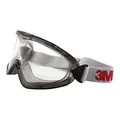 Produktbild: 3M Vollsicht-Schutzbrille Serie 2890, indirekte Belüftung, Antikratz-/Anti-Fog-Beschichtung, transparente Polycarbonatscheibe, 2890, Grau