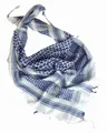Produktbild: Shemagh Blau/Weiß Scarf PLO Halstuch Palästineser Tuch Bundeswehr KSK ISAF