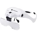 Produktbild: TOOLCRAFT 2469761  Lupenbrille mit LED-Beleuchtung Vergrößerungsfaktor: 3.5 x...