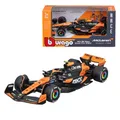 Produktbild: Bburago - McLaren MCL38 Lando Norris #4 2024 - Realistisches Modellauto im Maßstab 1:43, gefahren von Lando Norris, offizielle McLaren-Lizenz, empfohlenes Alter 3+ Jahre