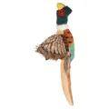 Produktbild: Flamingo Hundespielzeug Paloma Fasan Squeaker Plüsch braun 38x45cm