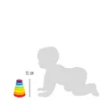 Produktbild: Small Foot Stapelspielzeug 11775 Stapelturm Regenbogen, Motorik-Klassiker aus Holz