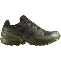Produktbild: Salomon Speedcross 6 GTX - GORE-TEX - Herren Trail-Running Schuhe Laufschuhe 475841 , EU 43 1/3 UK 9 - Schwarz/Grün - 43 1/3