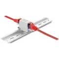 Produktbild: DeLOCK 90934, Flach, Weiß, Grau, RJ-45, RJ-45, Weiblich, Weiblich - Weiß/Grau