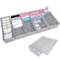 Produktbild: SIMPLE JOY® HEMNES Organizer, Schadstoffgeprüft, DAS ORIGINAL; Stabiler Boden; Schubladen Ordnungssystem für Wickelbedarf, Kinderkleidung, Socken, Unterwäsche; 5er Set, passgenau für ikea Kommode