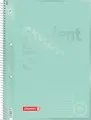 Produktbild: BRUNNEN Collegeblock Premium Student Colour Code | A4, Lineatur 26, 80 Blatt, mint
