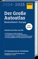 Produktbild: ADAC Der Große Autoatlas 2024/2025 Deutschland und seine Nachbarregionen 1:300.000: mit Europa 1:750.000 (ADAC Atlas)